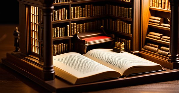 Discover the artistry of book nook miniatures for readers